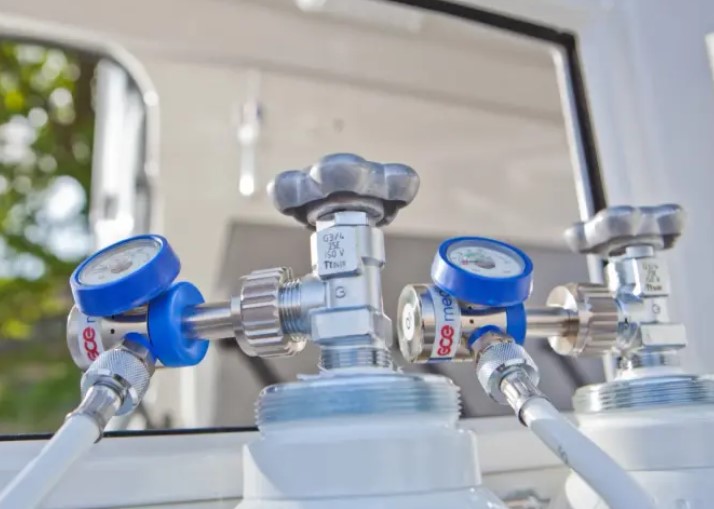 Reduktory tlenu do stosowania w środowisku MRI GCE MediReg II