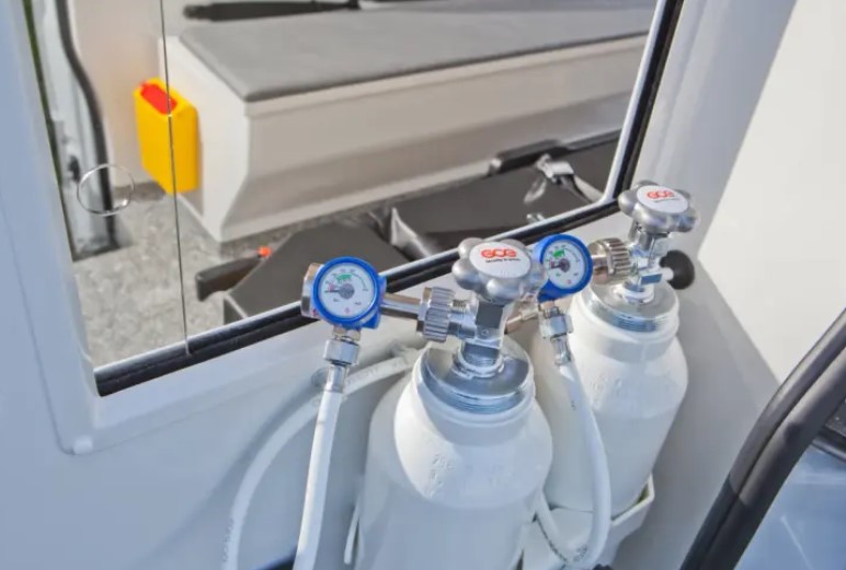 Reduktory tlenu do stosowania w środowisku MRI GCE MediReg II