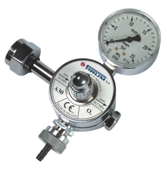 Reduktory tlenu, powietrza i innych gazów medycznych Farum A30