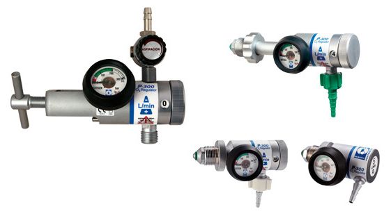 Reduktory tlenu, powietrza i innych gazów medycznych Hersill P-300