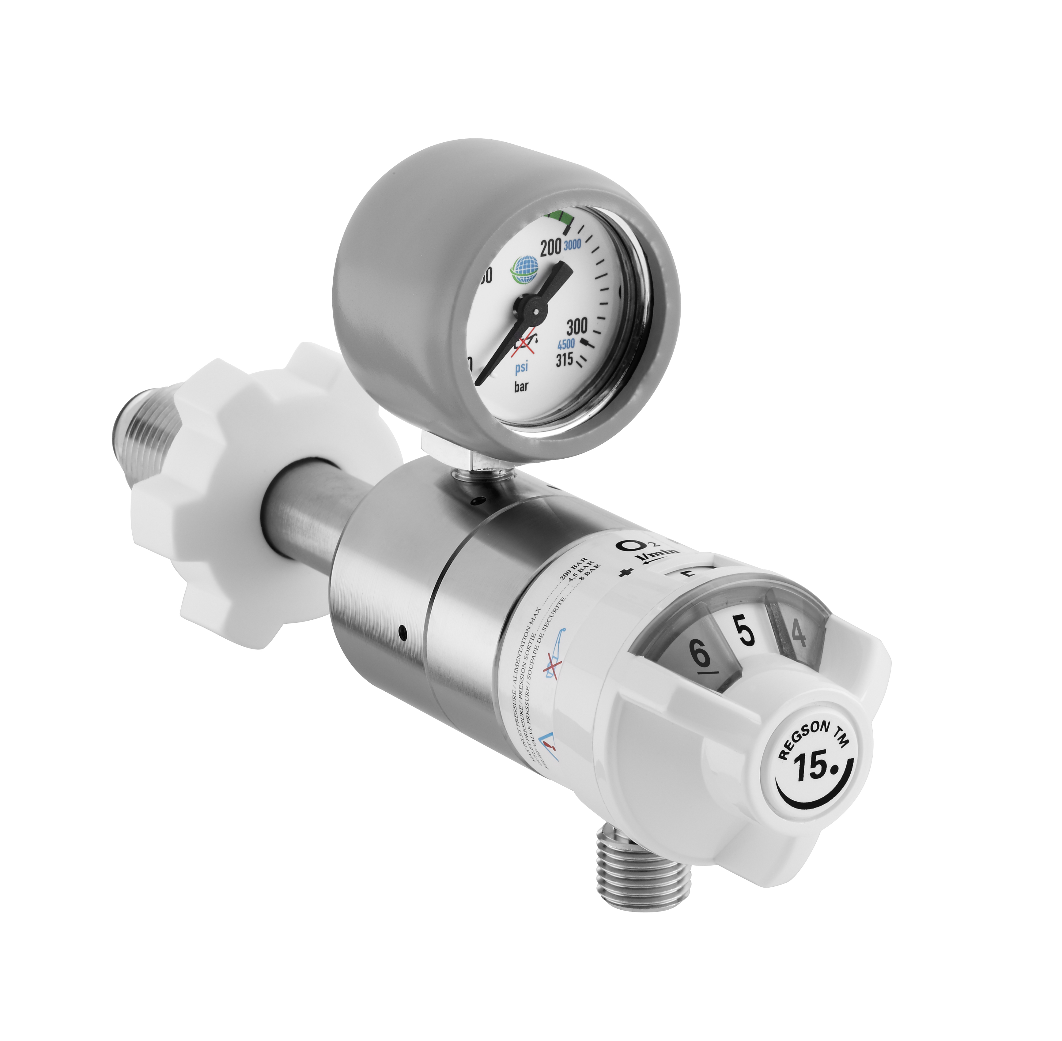 Reduktory tlenu, powietrza i innych gazów medycznych Technologie Medicale Regson TM