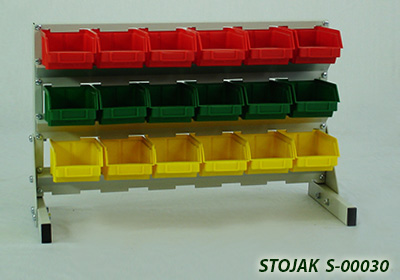 Regały do pojemników warsztatowych Artech regały