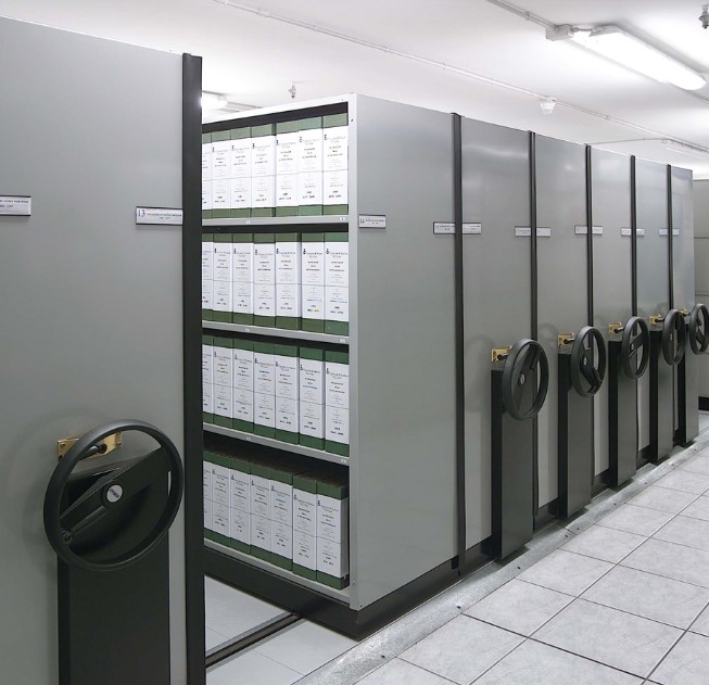 Regały medyczne B/D Regały archiwizacyjne