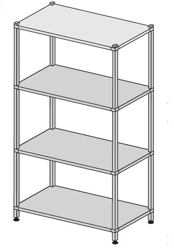 Regały medyczne TRIBO SK 7503/01