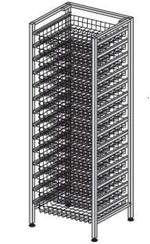 Regały medyczne TRIBO SK R 601