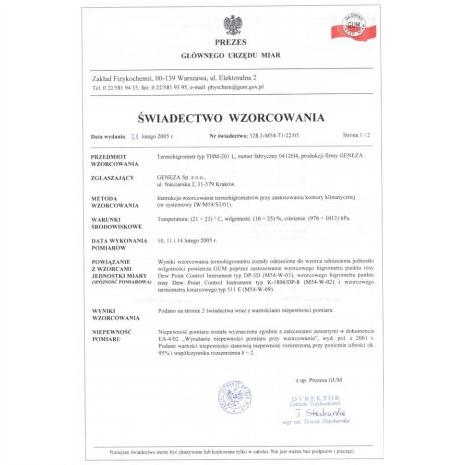 Rejestratory Geneza THM-201Lm