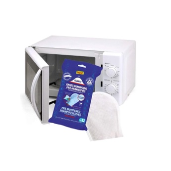 Rękawice i myjki do mycia ciała pacjenta Dr Helewa GANT SHAMPOING