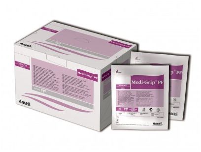 Rękawice medyczne Ansell Medi-Grip PF