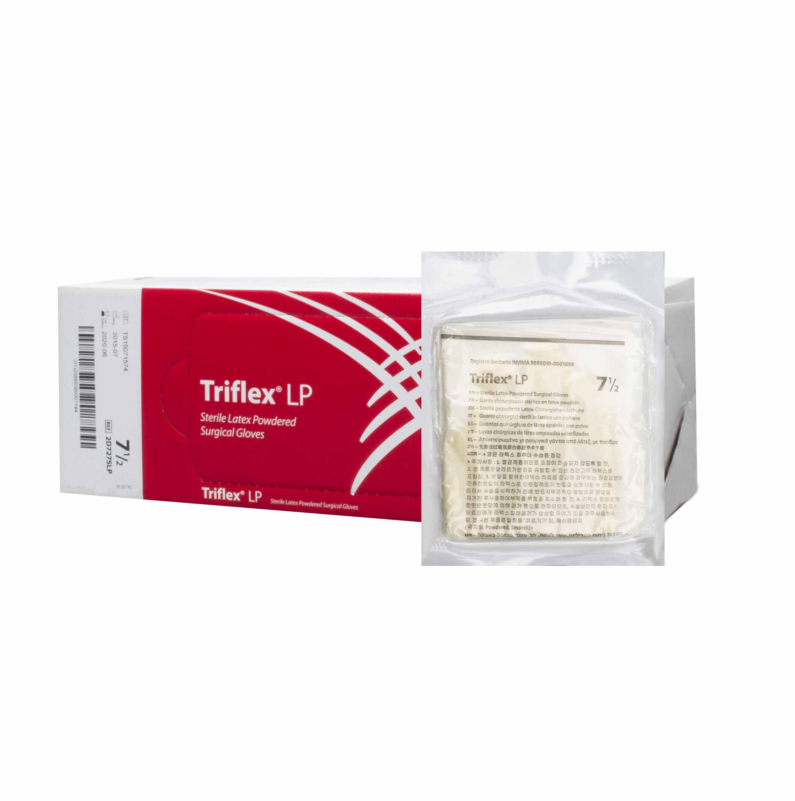 Rękawice medyczne Cardinal Health Triflex LP (5,5 , 6, 6,5 , 7, 7,5, 8, 8,5, 9)