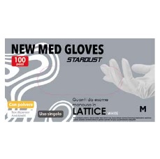 Rękawice medyczne MED CONSULTING NEW MED GLOVE STARDUST