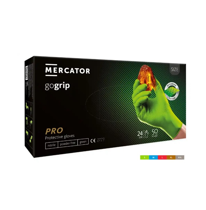 Rękawice medyczne Mercator Medical gogrip