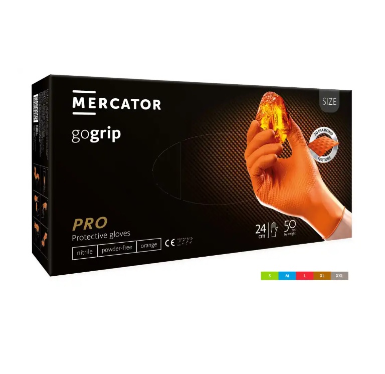 Rękawice medyczne Mercator Medical gogrip