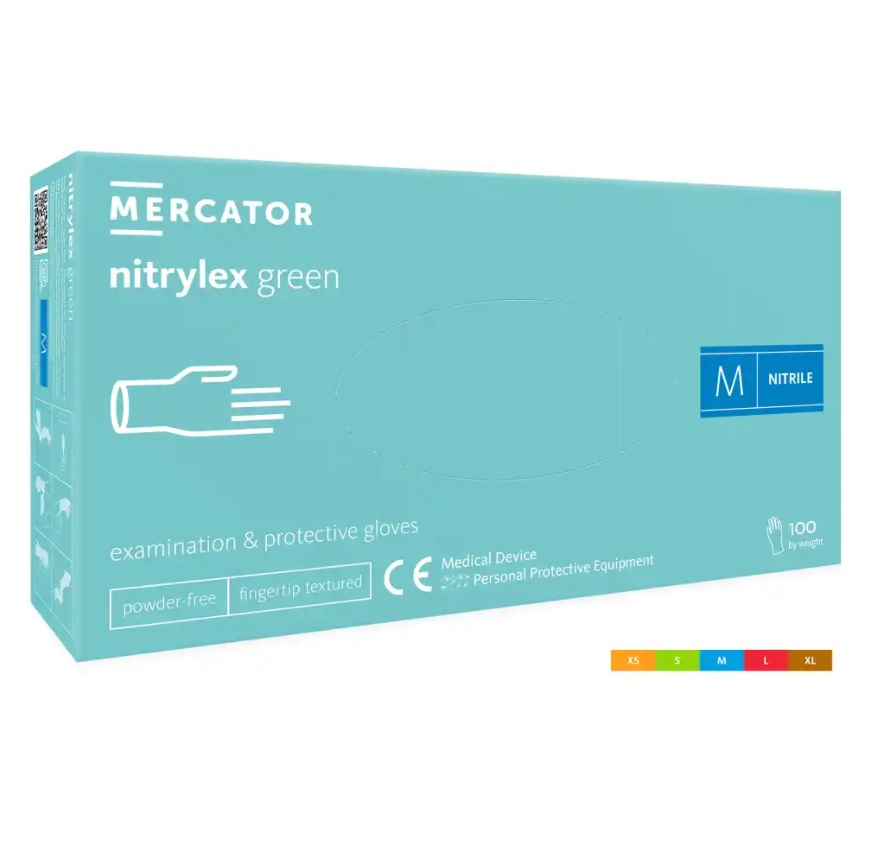 Rękawice medyczne Mercator Medical nitrylex