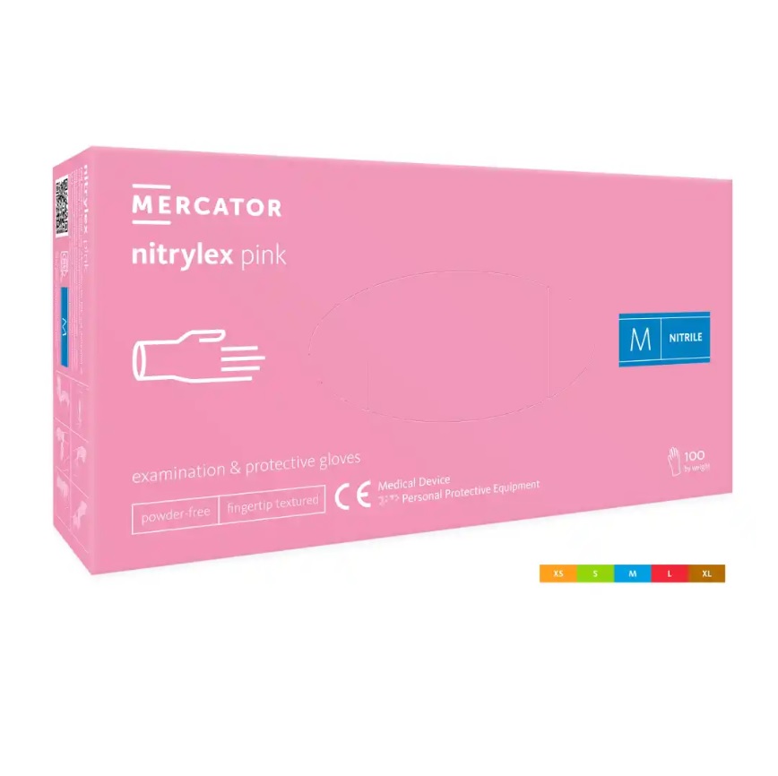 Rękawice medyczne Mercator Medical nitrylex