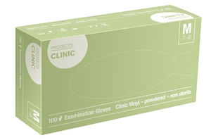 Rękawice medyczne Semperit / Sempermed PROTECTS CLINIC VINYL POWDERED