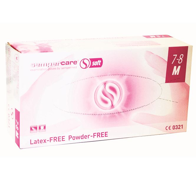 Rękawice medyczne Semperit/Sempermed Sempercare Soft