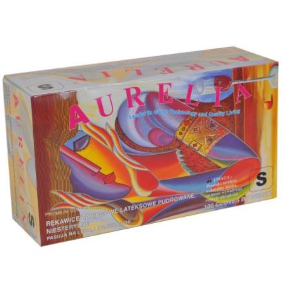 Rękawice medyczne Supermax AURELIA lekko pudrowane