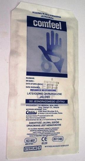 Rękawice medyczne TG Medical COMFEEL bezpudrowe