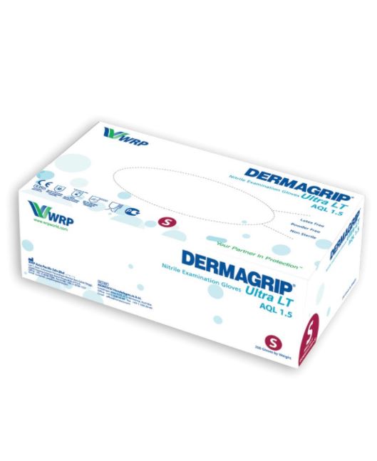 Rękawice medyczne WRP DERMAGRIP Ultra LT