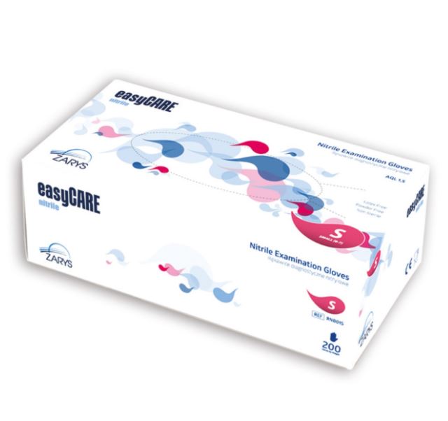 Rękawice medyczne ZARYS easyCARE nitrile
