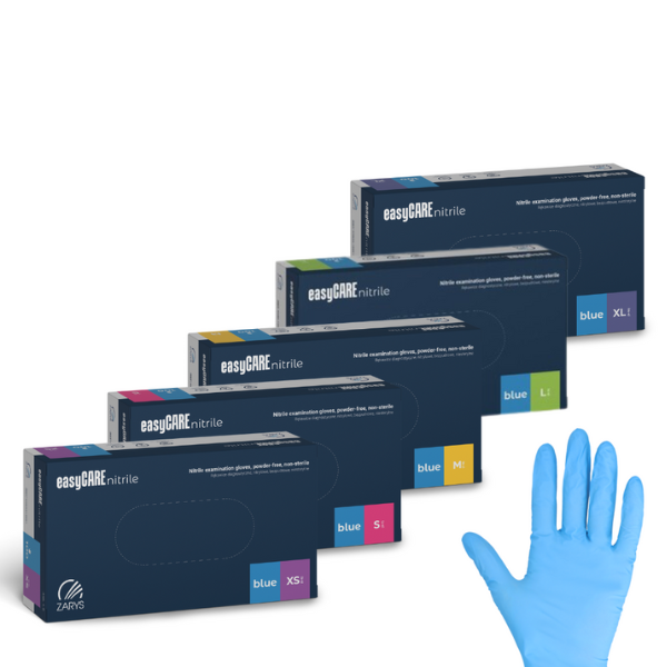 Rękawice medyczne ZARYS easyCARE nitrile