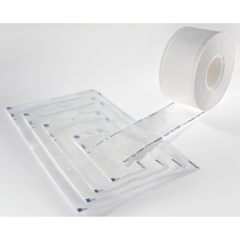 Rękawy Tyvek – folia steriCLIN Przezroczyste rękawy z włókniny Tyvek i folii