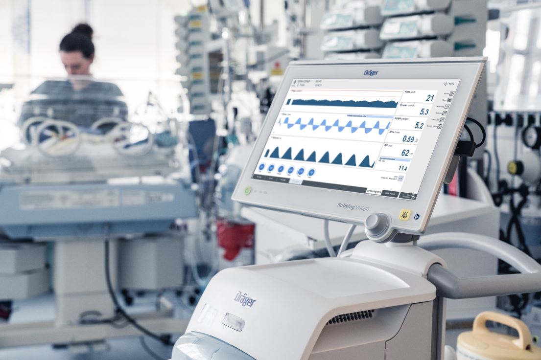 Respiratory dla noworodków/CPAP Dräger Babylog VN600