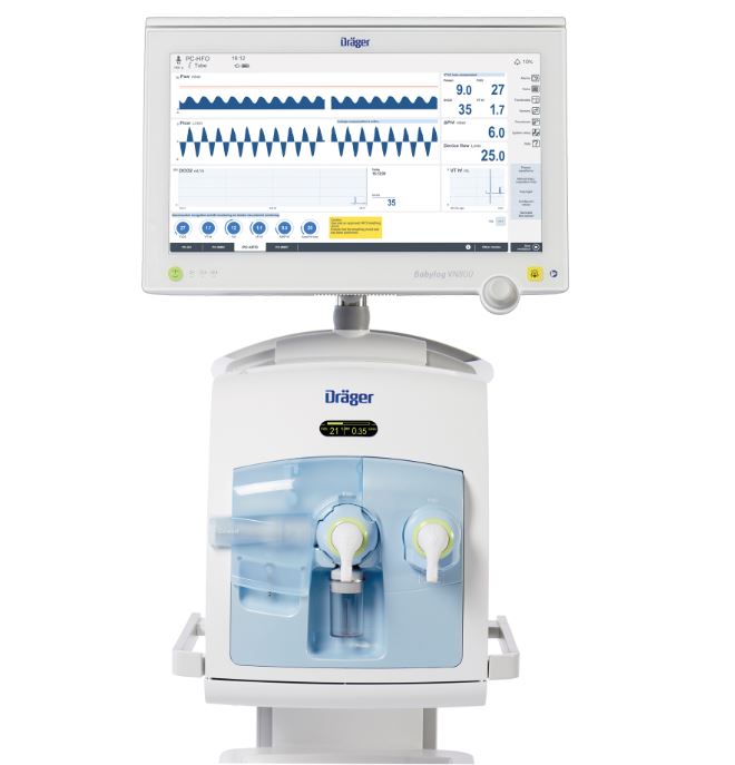 Respiratory dla noworodków/CPAP Dräger Babylog VN800