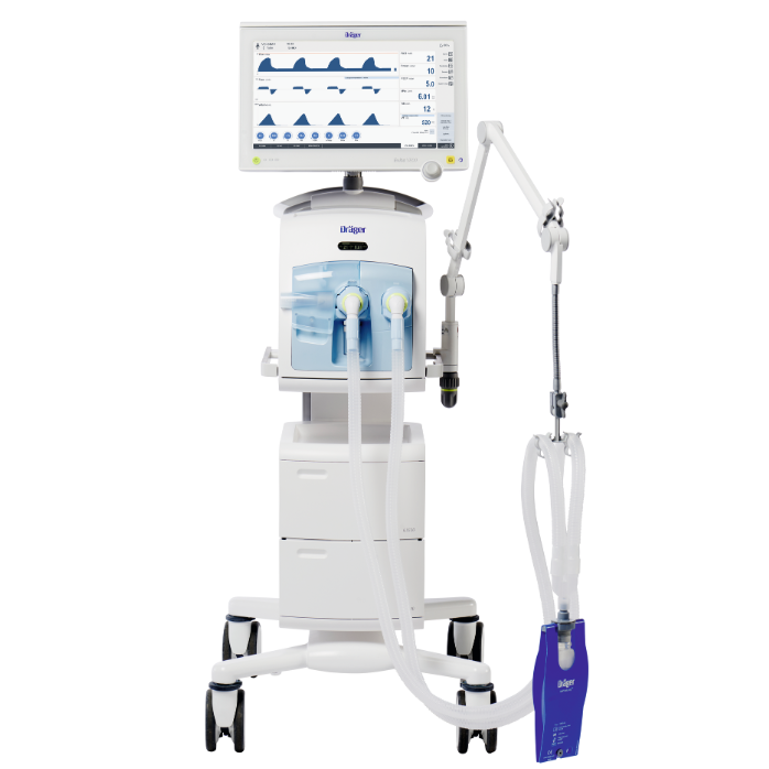 Respiratory stacjonarne dla dorosłych i dzieci Dräger Evita V800