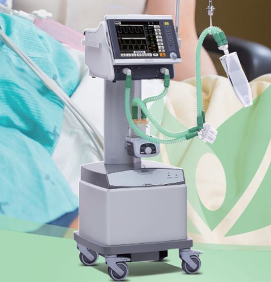 Respiratory stacjonarne dla dorosłych i dzieci EDAN VT5