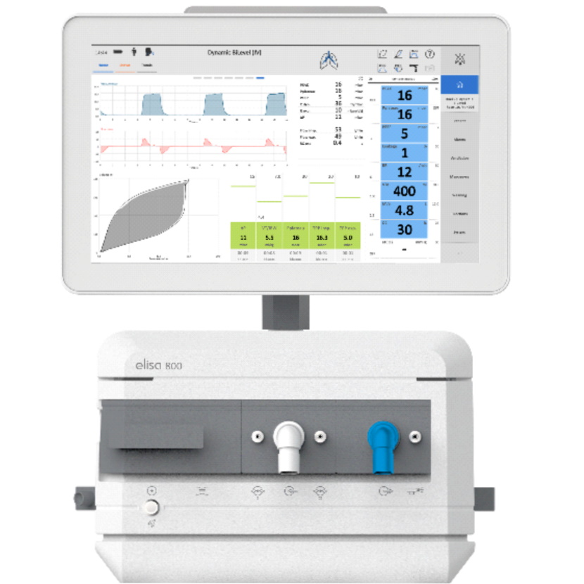 Respiratory stacjonarne dla dorosłych i dzieci Löwenstein Medical Elisa 800