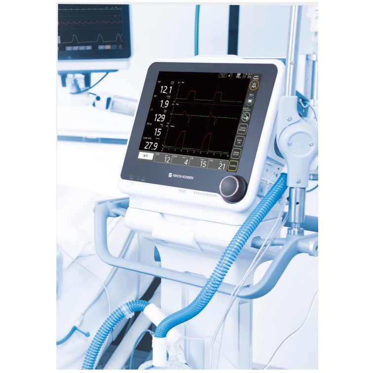 Respiratory stacjonarne dla dorosłych i dzieci Nihon Kohden NKV-330