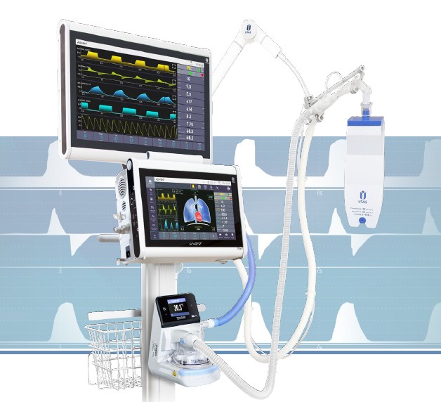 Respiratory stacjonarne dla dorosłych i dzieci UTAS UVENT-T-S