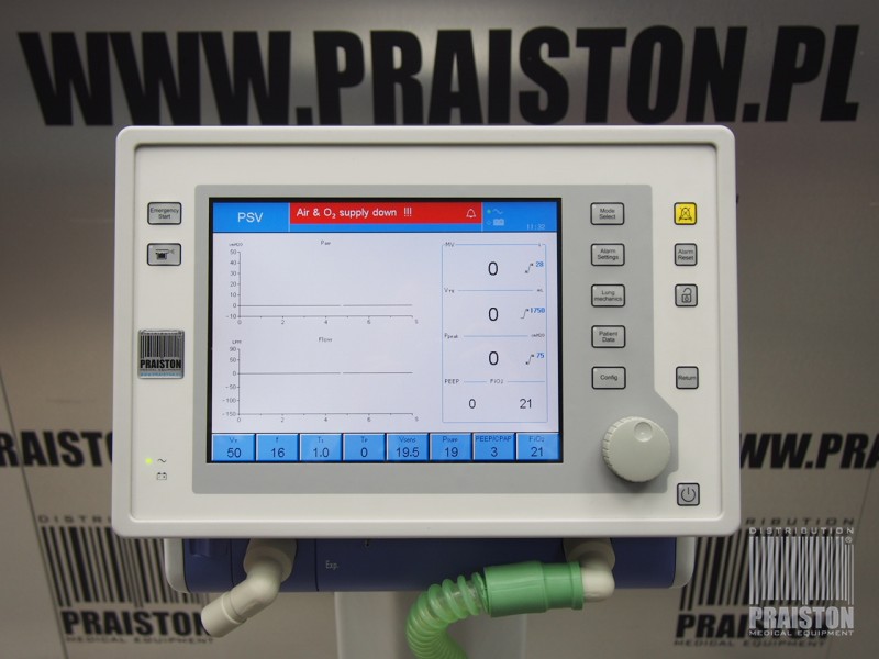 Respiratory stacjonarne dla dorosłych i dzieci używane B/D Aeomed Shangrila 590 - Praiston rekondycjonowany