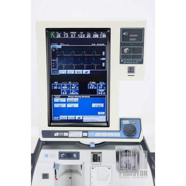 Respiratory stacjonarne dla dorosłych i dzieci używane B/D Puritan-Bennett 840 - Praiston rekondycjonowany