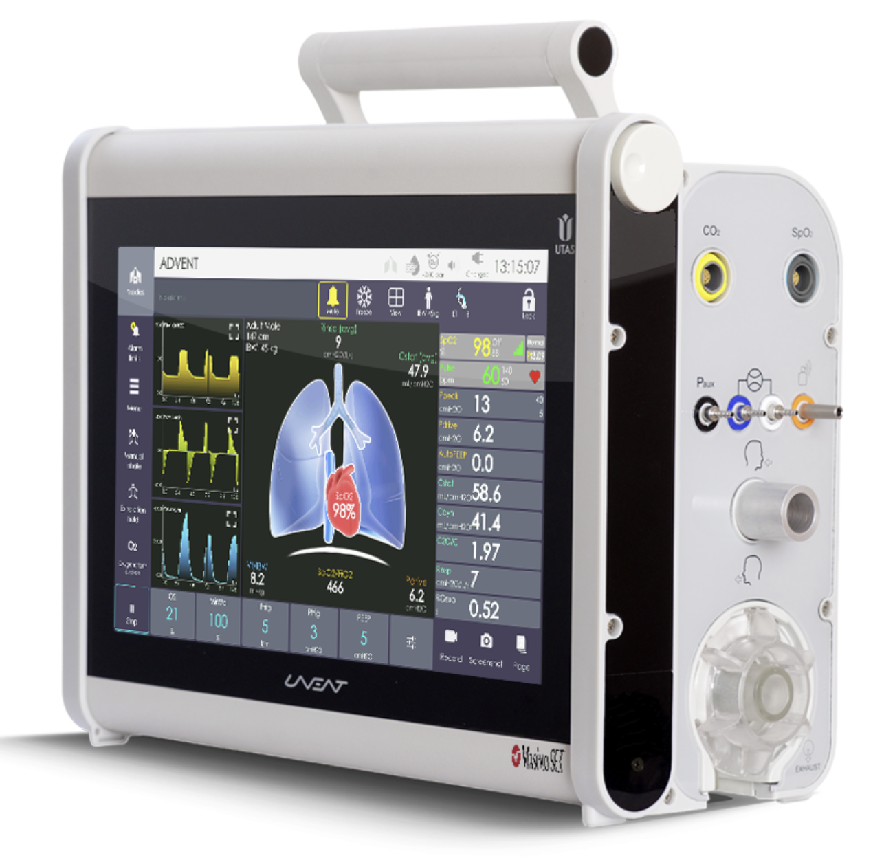 Respiratory transportowe UTAS UVENT-M-S