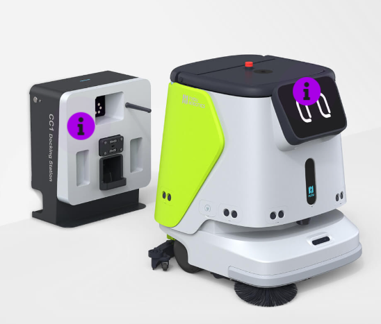 Roboty automatyczne, sprzątające (inteligentne) PUDU CC1