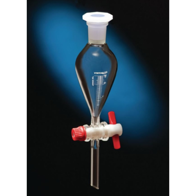 Rozdzielacze do destylacji VWR gruszkowe