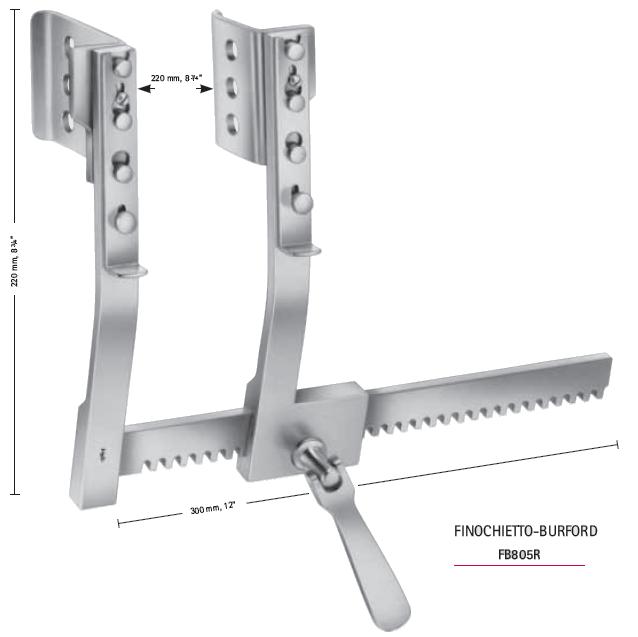Rozwieracze / retraktory chirurgiczne B.Braun Retraktory żebrowe