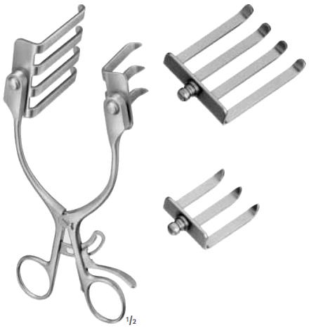 Rozwieracze / retraktory chirurgiczne B.Braun Rozwieracz podkolanowy