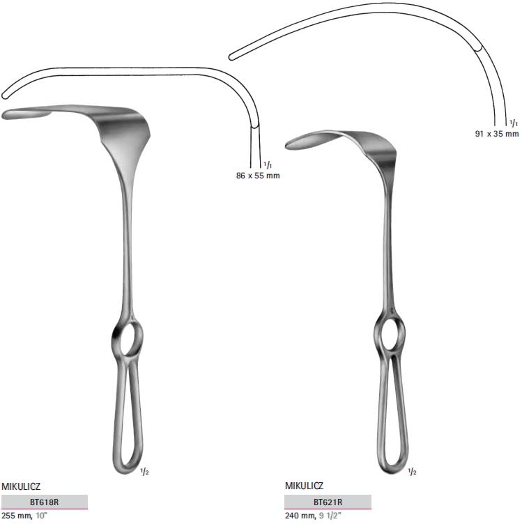 Rozwieracze / retraktory chirurgiczne B.Braun Rozwieracze brzuszne