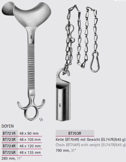 Rozwieracze / retraktory chirurgiczne B.Braun Rozwieracze brzuszne