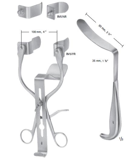 Rozwieracze / retraktory chirurgiczne B.Braun Rozwieracze do pęcherza