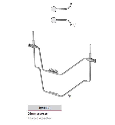 Rozwieracze / retraktory chirurgiczne B.Braun Rozwieracze do tarczycy