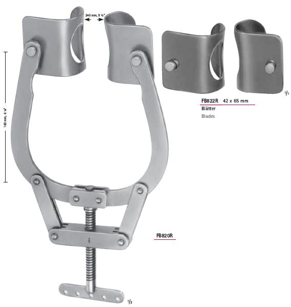 Rozwieracze / retraktory chirurgiczne B.Braun Rozwieracze klatki piersiowej