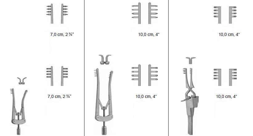 Rozwieracze / retraktory chirurgiczne Lawton Medizintechnik Alm