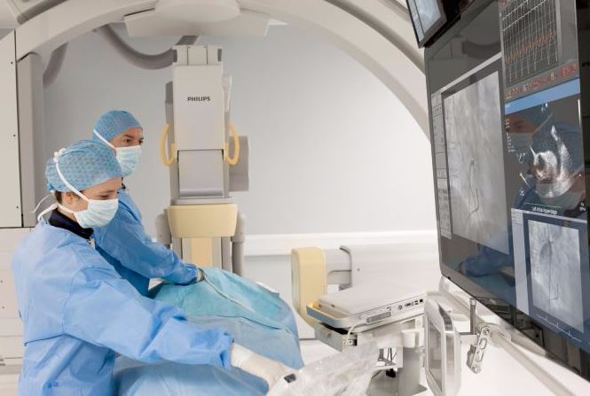 RTG do angiografii obwodowej PHILIPS Allura Xper FD10/10