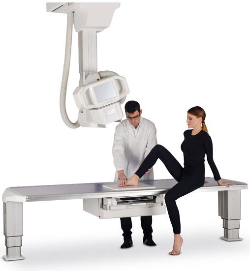 RTG kostno-płucne do radiografii MECALL Kalos