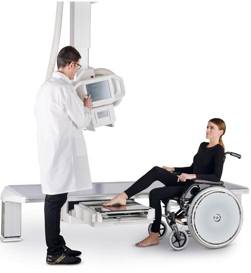 RTG kostno-płucne do radiografii MECALL Kalos