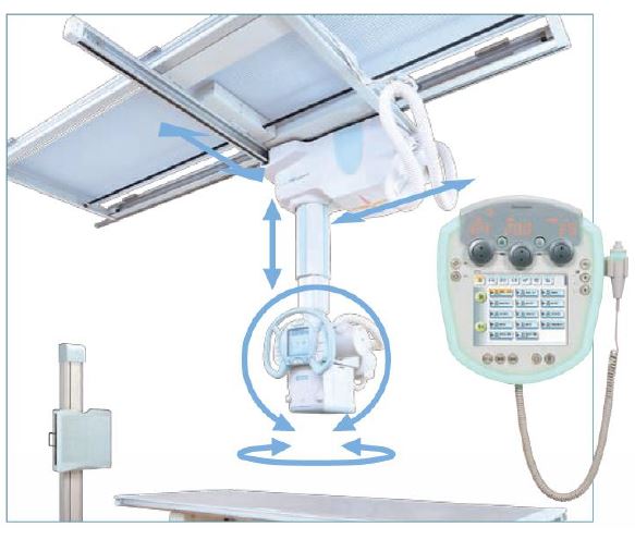 RTG kostno-płucne do radiografii Shimadzu Corporation RADspeed Pro Automatic